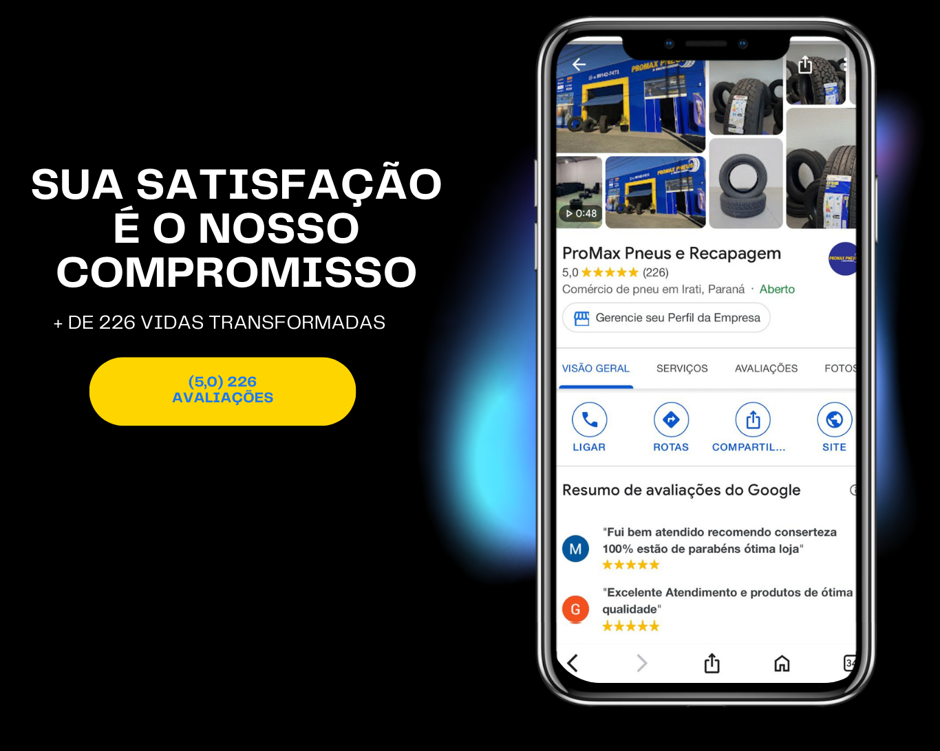 ProMax Pneus — Mais bem avaliada de Irati no Google