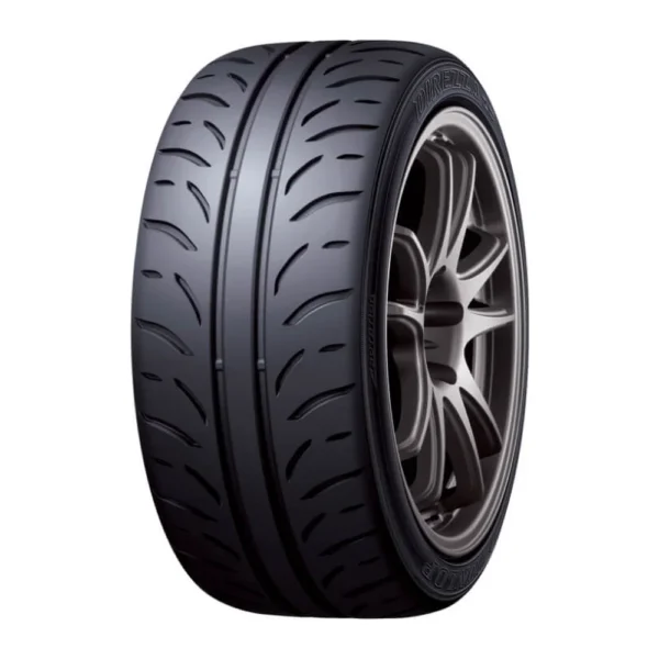 Pneu Dunlop Direzza ZIII — vista em 45°