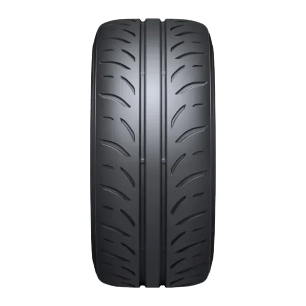 Pneu Dunlop Direzza ZIII — banda de rodagem de frente