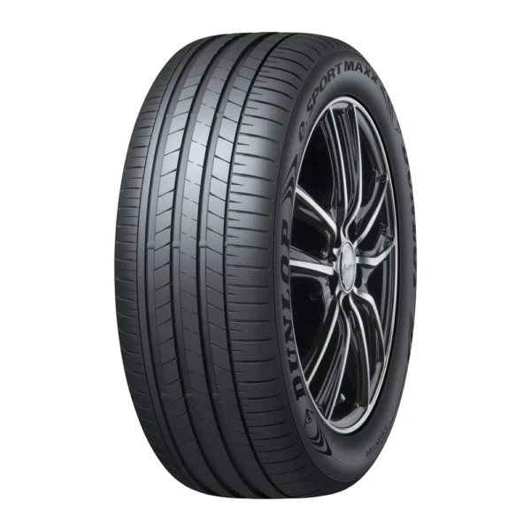 Pneu Dunlop e.Sport Maxx — vista em 45°