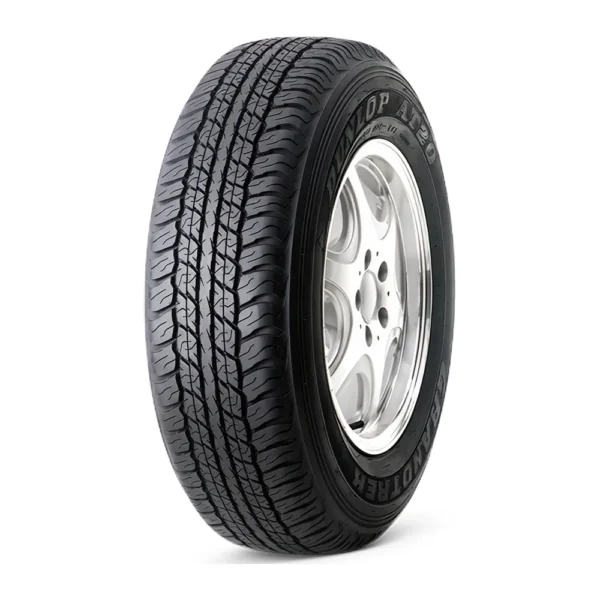 Pneu Dunlop Grandtrek AT20 — vista em 45°
