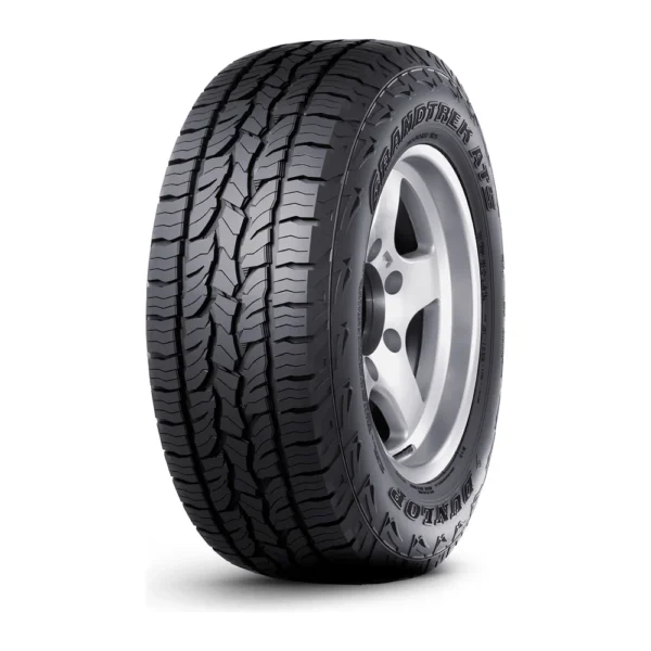 Pneu Dunlop Grandtrek AT5 — vista em 45°