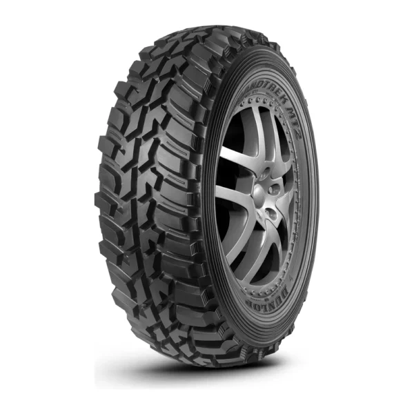 Pneu Dunlop Grandtrek MT2 — vista em 45°