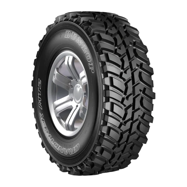 Pneu Dunlop Grandtrek MT2 — vista em 45°