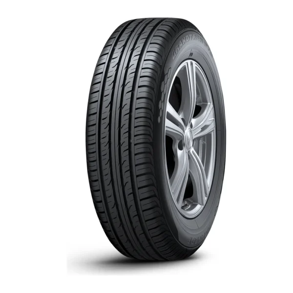 Pneu Dunlop Grandtrek PT3 — vista em 45°