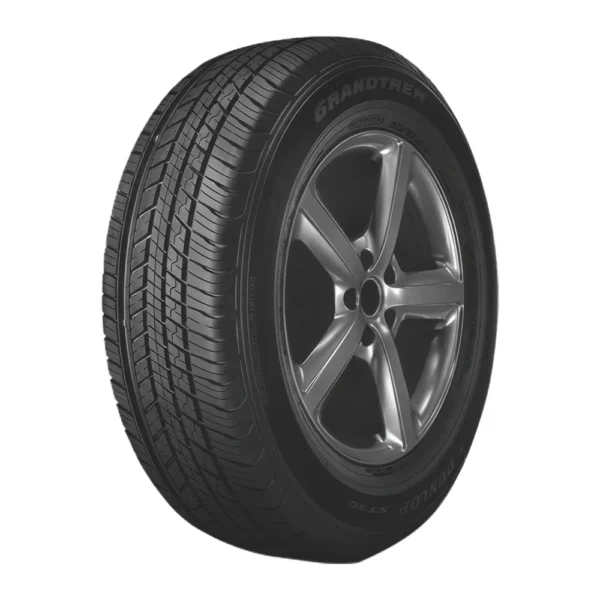 Pneu Dunlop Grandtrek ST30 — vista em 45°
