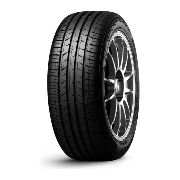 Pneu Dunlop SP Sport FM800 — vista em 45°