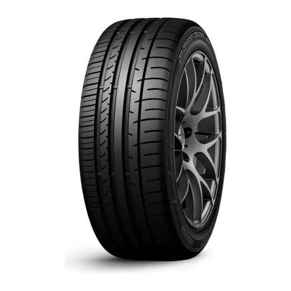 Pneu Dunlop SP Sport Maxx 050+ — vista em 45°